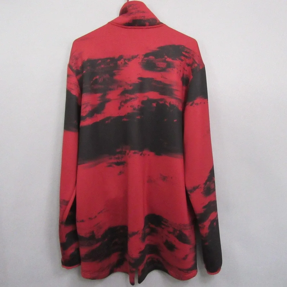 PUMA Mens Full Zip Jacket XL Red‎ Active Training Nocturnal Energy